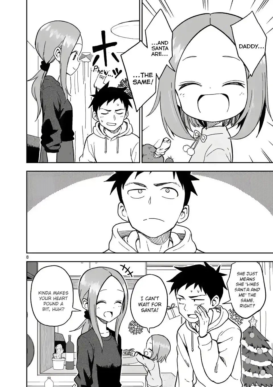 Karakai Jouzu no (Moto) Takagi-san Chapter 167 8